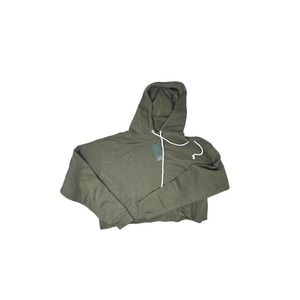 Women's Cropped Hoodie - Wild Fable™ Olive